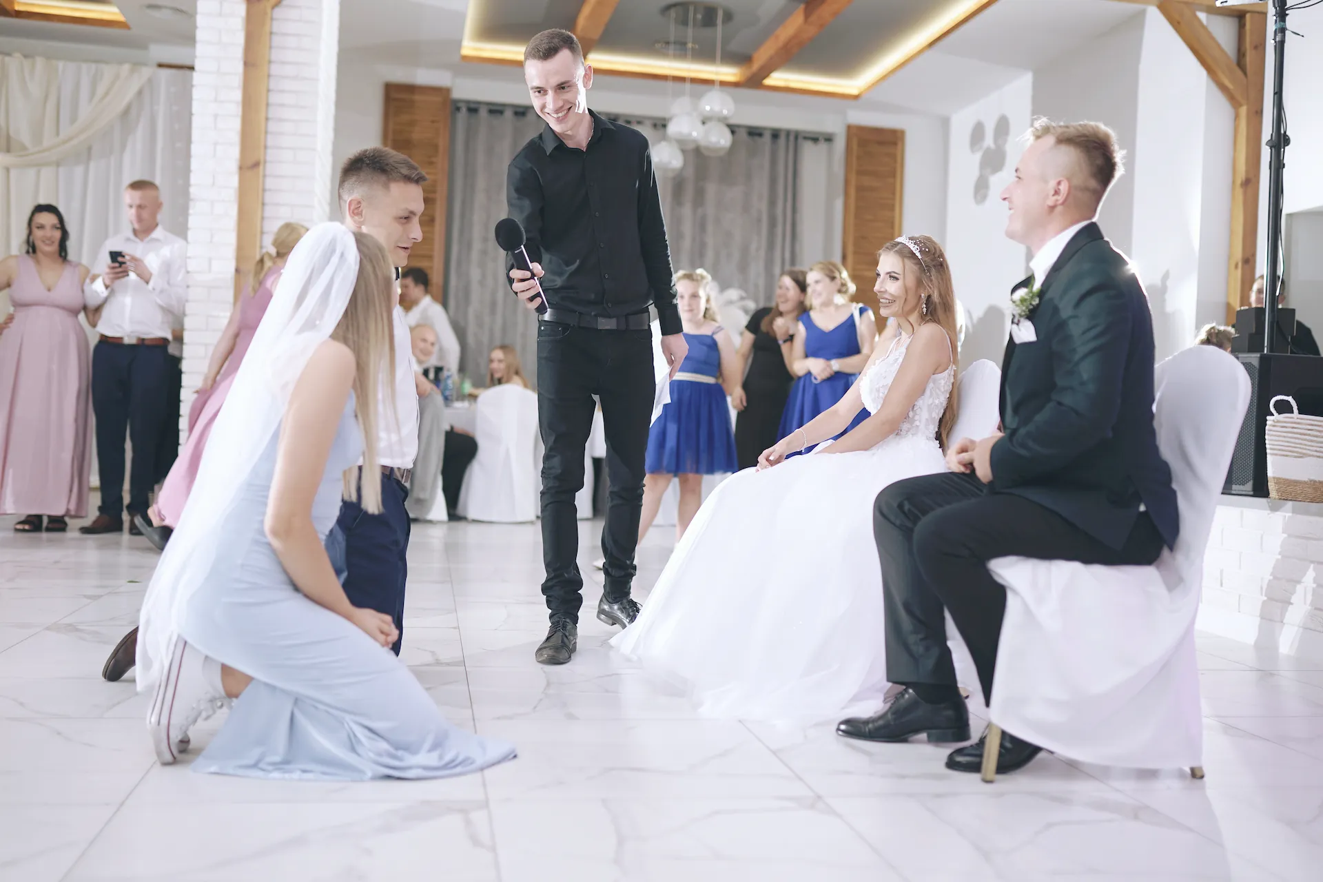 Zabawa weselna nowa para młoda
